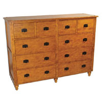 Bali 10 Drawer Dresser