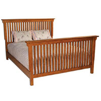 Bali King Slat Bed