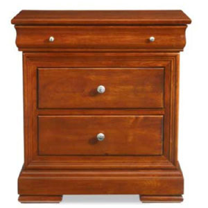 Belle Provence 3 Drawer Nightstand