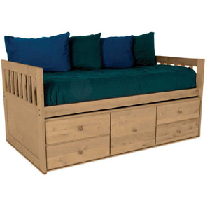 Birch Youth Full Captains Bed