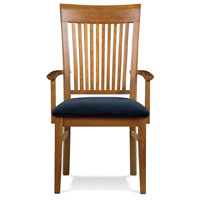 Cherry Expressions Dining Arm Chair (fabric seat) Cherry Expressions Dining Arm Chair (fabric seat)