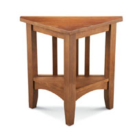 Cherry Expressions End Table (Triangle shaped)