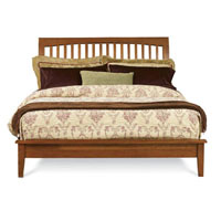Cherry Expressions Queen Platform Sleigh Bed