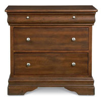 French Classics 3 Drawer Nightstand