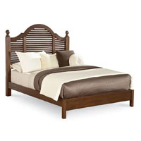 Irish Meadows Cal King Louver Bed