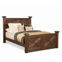 Irish Meadows Cal King Panel Bed
