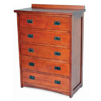 Mission Youth 5 Drawer Chest
