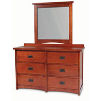 Mission Youth 6 Drawer Dresser