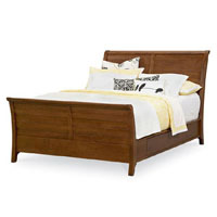 Vermont Cal King Louver Sleigh Bed