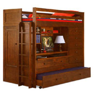 Echo Falls Computer Loft Bed