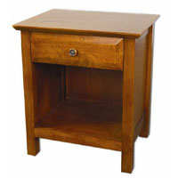 Echo Falls 1 Drawer Nightstand