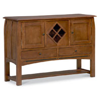 Sequoia Maple Dining Server with Wine Rack