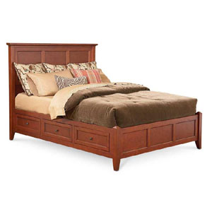 Simplicity Queen Platform Bed with Storage Drawers