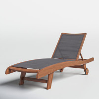 Delphi Sling Reclining Chaise Lounge by Birch Lane