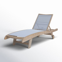 Delphi Sling Reclining Chaise Lounge by Birch Lane