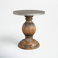 Helsinki Pedestal End Table by Birch Lane