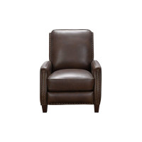Llewellyn 31" Wide Leather Manual Standard Recliner by Birch Lane