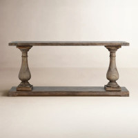 Farrer 71" Solid Wood Console Table by Ophelia and Co.