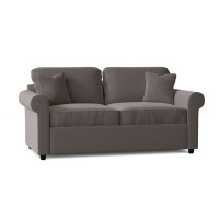 Warrington 76" Rolled Arm Sofa Bed with Reversible Cushions by Sand and Stable