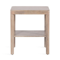 Ardentown Solid Wood Side Table with Storage by Birch Lane