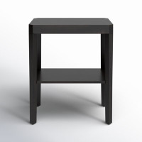 Ardentown Solid Wood Side Table with Storage by Birch Lane
