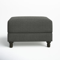 Walters Upholstered Ottoman by Birch Lane
