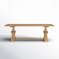 Kinzer Wooden Dining Table by Three Posts