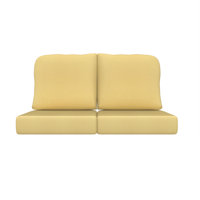 Amala Indoor/Outdoor Sunbrella® Loveseat Cushion by Birch Lane