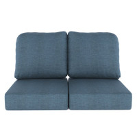 Amala Indoor/Outdoor Sunbrella® Loveseat Cushion by Birch Lane