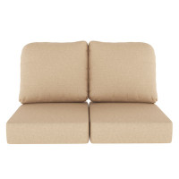 Amala Indoor/Outdoor Sunbrella® Loveseat Cushion by Birch Lane