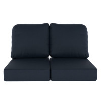 Amala Indoor/Outdoor Sunbrella® Loveseat Cushion by Birch Lane