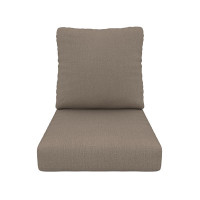 Amala Deep Seating Outdoor Sunbrella® Seat/Back Cushion by Birch Lane