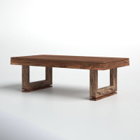 Mariza Solid Wood Sled Coffee Table by Joss and Main