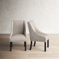 Sorrento Linen Upholstered Arm Chair by Birch Lane