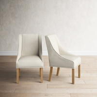 Sorrento Linen Upholstered Arm Chair by Birch Lane