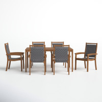 Fleur Rectangular 6 - Person 64
