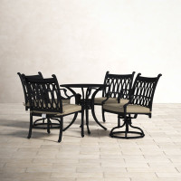 Brockport 5 Piece Dining Set with Cushions by Birch Lane