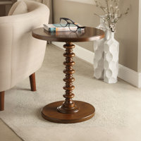 Fiama Pedestal End Table by Birch Lane