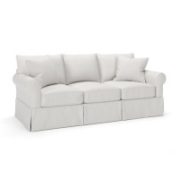 Amari 90" Round Arm Standard Sofa with Reversible Cushions by Wayfair Custom Upholstery