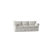 Amari 90" Round Arm Standard Sofa with Reversible Cushions by Wayfair Custom Upholstery