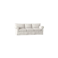 Amari 90" Round Arm Standard Sofa with Reversible Cushions by Wayfair Custom Upholstery
