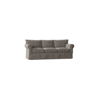 Amari 90" Round Arm Standard Sofa with Reversible Cushions by Wayfair Custom Upholstery