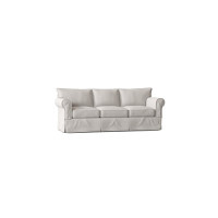 Amari 90" Round Arm Standard Sofa with Reversible Cushions by Wayfair Custom Upholstery