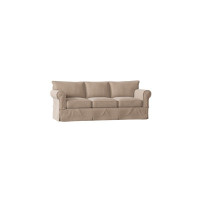 Amari 90" Round Arm Standard Sofa with Reversible Cushions by Wayfair Custom Upholstery