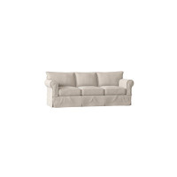 Amari 90" Round Arm Standard Sofa with Reversible Cushions by Wayfair Custom Upholstery