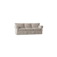 Amari 90" Round Arm Standard Sofa with Reversible Cushions by Wayfair Custom Upholstery