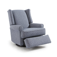Claudina 33" Wide Manual Glider Wing Chair Recliner by Birch Lane