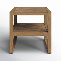 Modica Solid Wood End Table with Storage by Joss and Main