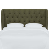 Tomey Upholstered Wingback Headboard by Birch Lane