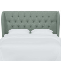 Tomey Upholstered Wingback Headboard by Birch Lane